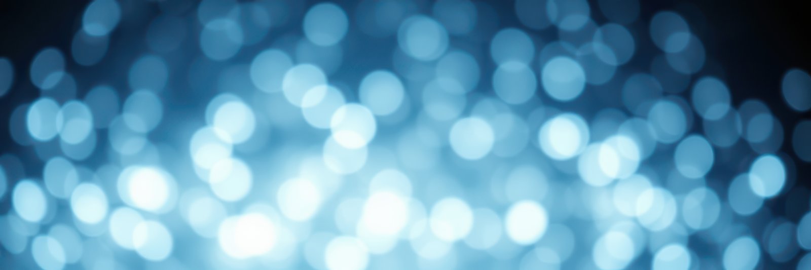 Captivating blue bokeh lights creating an enchanting atmosphere for celebrations and events